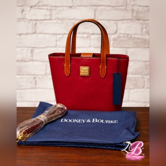 Dooney & Bourke Handbags - Dooney & Bourke Tote Crossbody - Mini Waverly - Burgundy - NWT